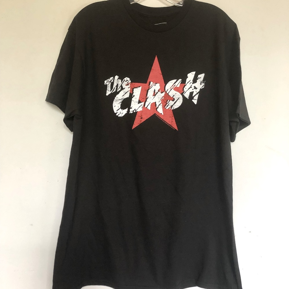 The Clash Black Band Tee